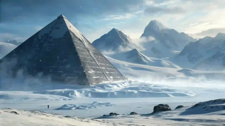 Pyramid in Antarctica: A Natural Wonder Stirring Human Emotion